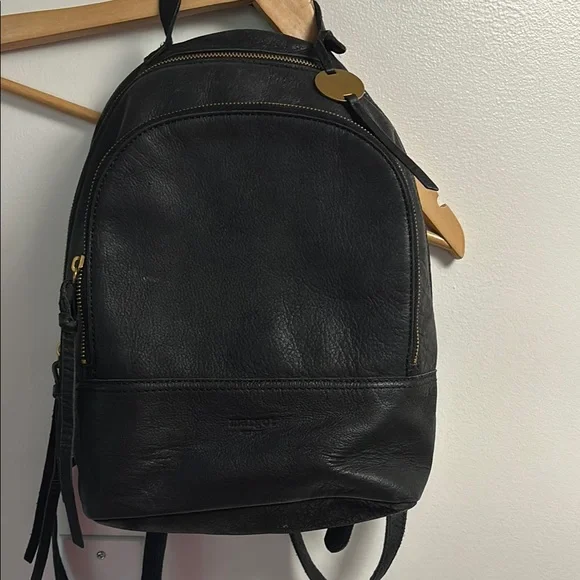 margot | Bags | Margot Black Leather Backpack Minimalist  display picture 2